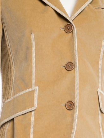 Brunello Cucinelli Leather Blazer