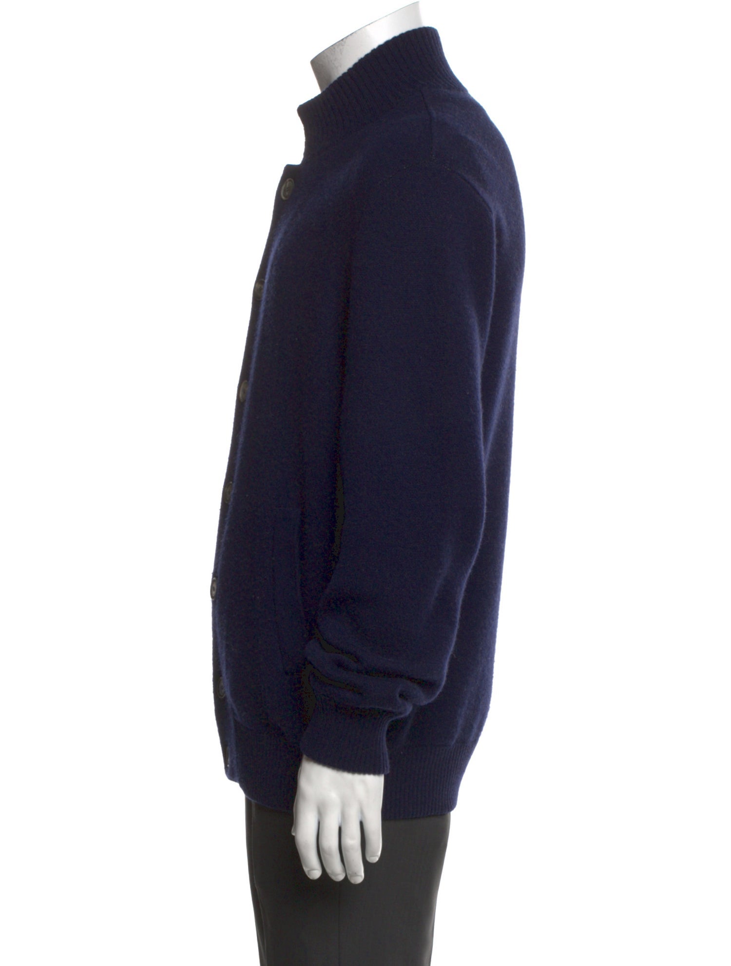 Brunello Cucinelli Cashmere Mock Neck Cardigan