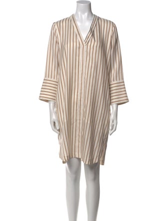 Brunello Cucinelli Silk Mini Dress