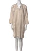 Brunello Cucinelli Silk Mini Dress