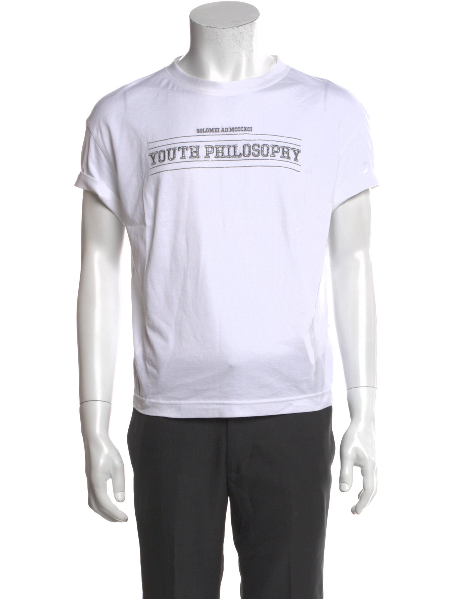 Brunello Cucinelli Graphic Print Short Sleeve Shirt