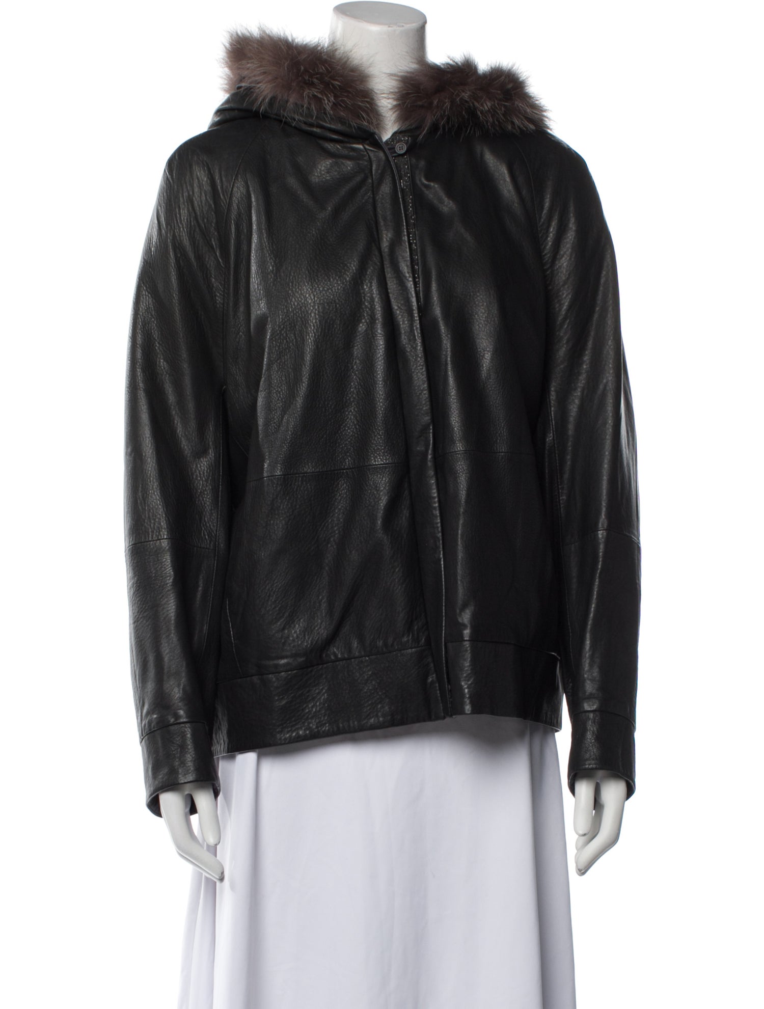 Brunello Cucinelli Leather Jacket