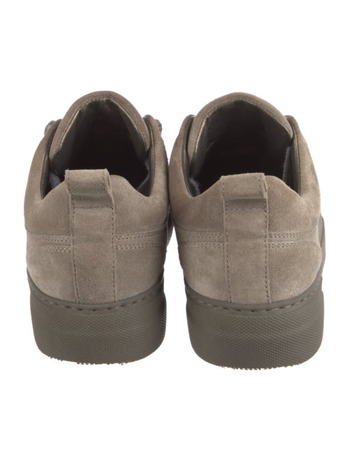 Brunello Cucinelli Suede Beaded Accents Sneakers