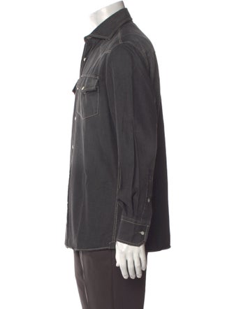 Brunello Cucinelli Long Sleeve Denim Shirt