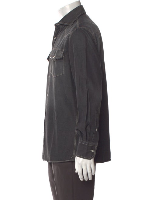 Brunello Cucinelli Long Sleeve Denim Shirt