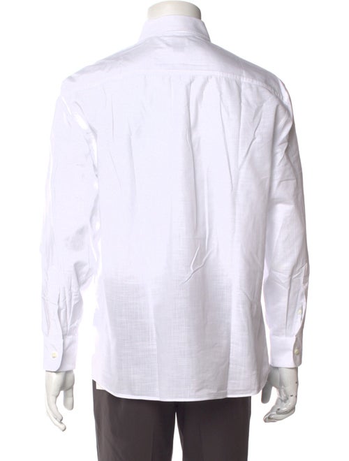 Brunello Cucinelli Long Sleeve Tuxedo Shirt