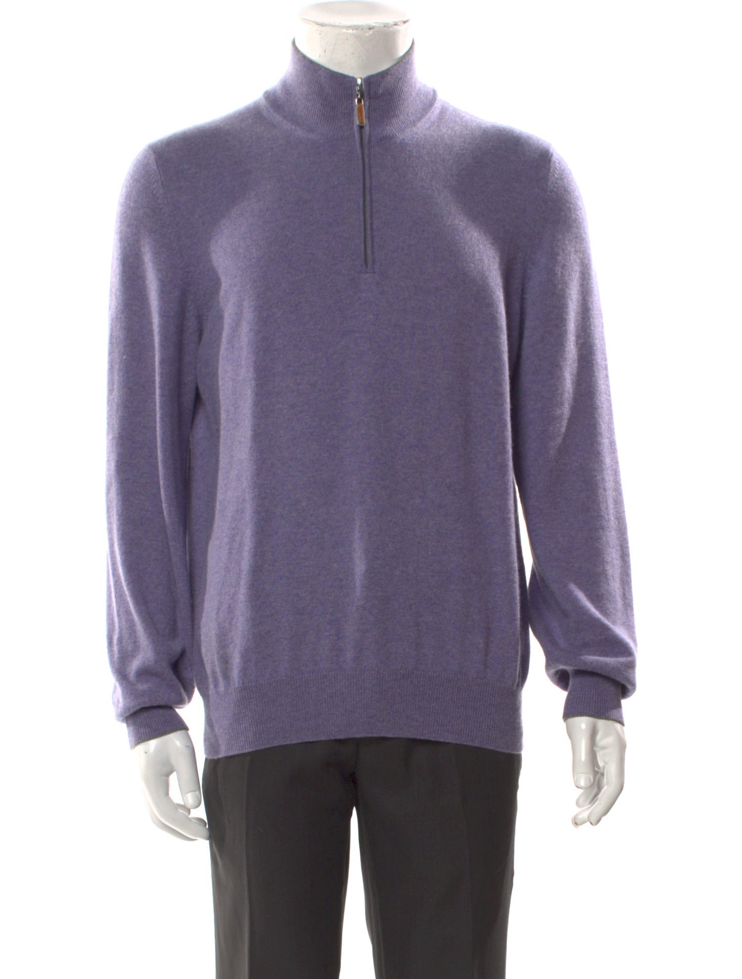 Brunello Cucinelli Cashmere Turtleneck Polo Sweater