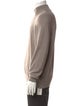 Brunello Cucinelli Virgin Wool Turtleneck Polo Sweater
