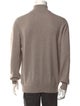 Brunello Cucinelli Virgin Wool Turtleneck Polo Sweater