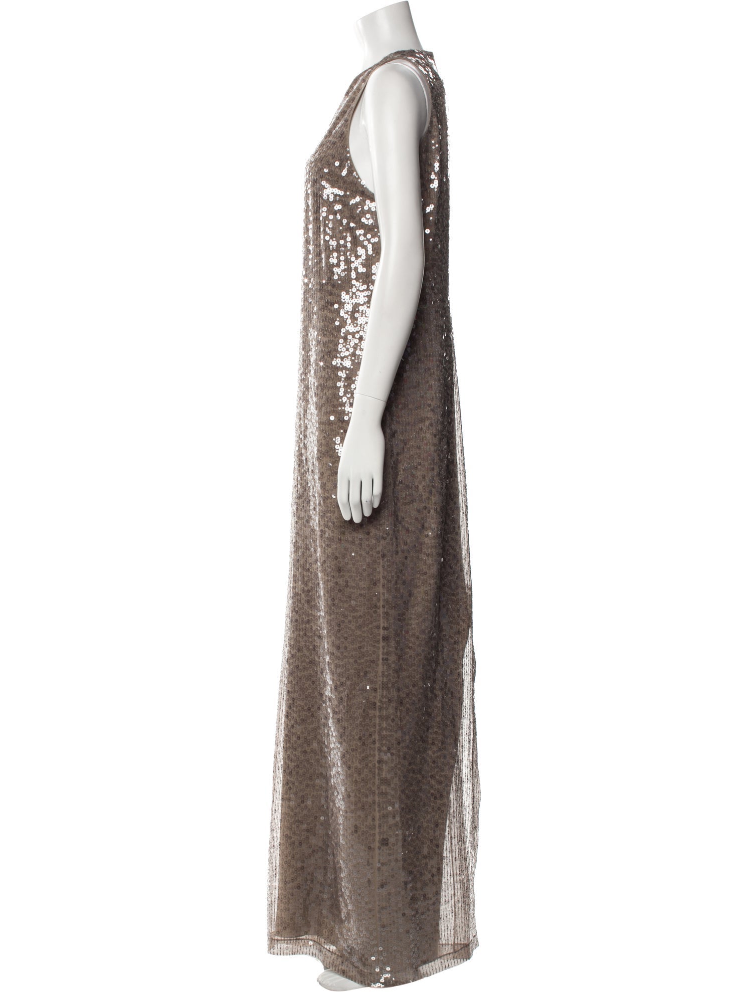 Brunello Cucinelli Silk Long Dress w/ Tags