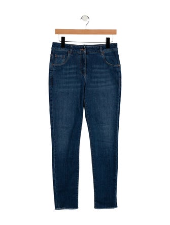 Brunello Cucinelli Skinny Leg Pants