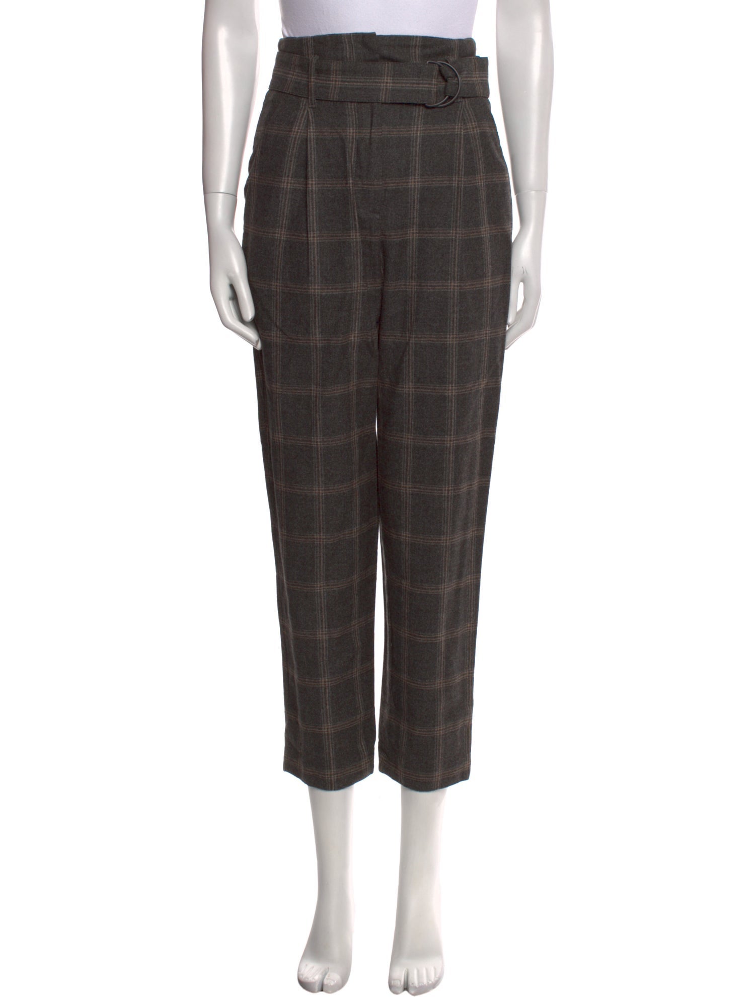 Brunello Cucinelli Virgin Wool Straight Leg Pants