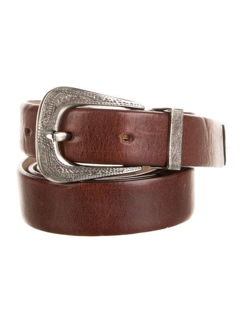 Brunello Cucinelli Skinny Leather Belt