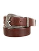 Brunello Cucinelli Skinny Leather Belt