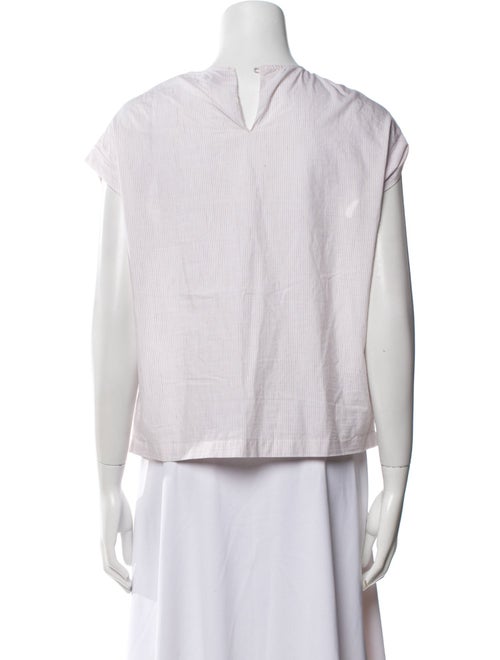 Brunello Cucinelli V-Neck Short Sleeve T-Shirt