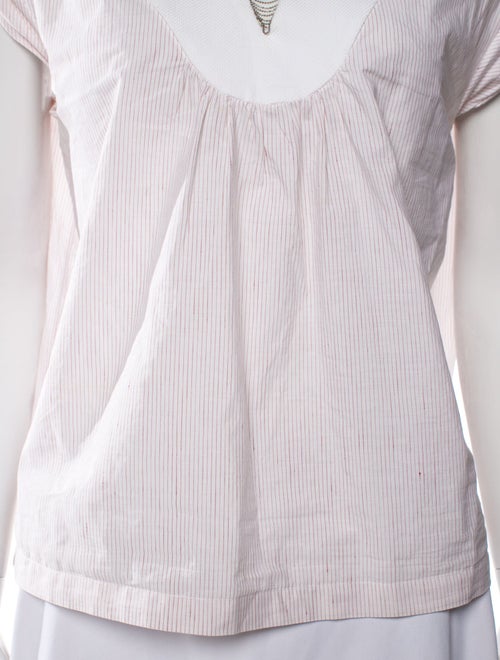 Brunello Cucinelli V-Neck Short Sleeve T-Shirt