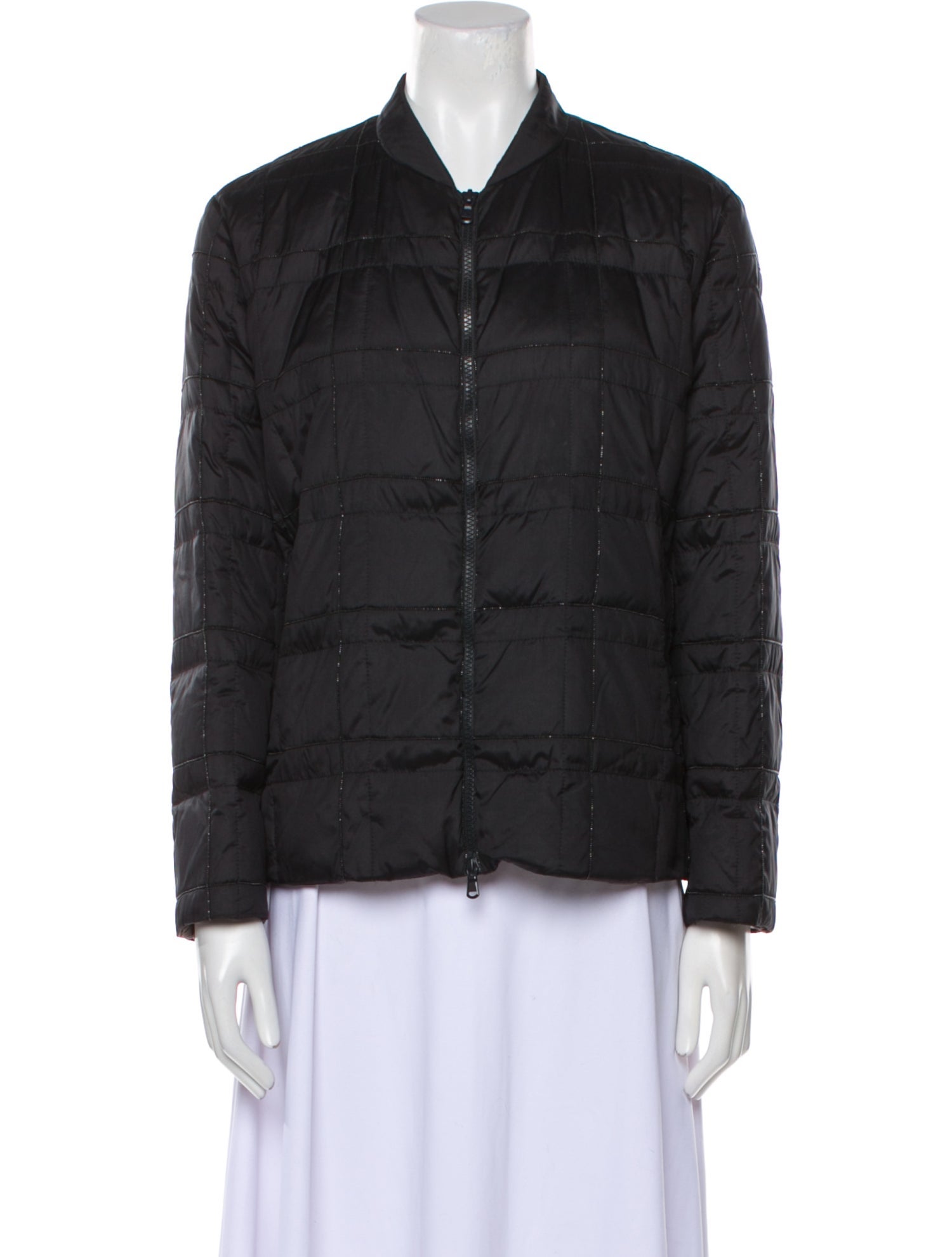 Brunello Cucinelli Nylon Bomber Jacket