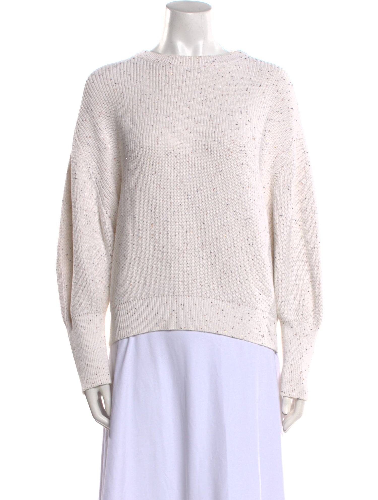 Brunello Cucinelli Bateau Neckline Sweater