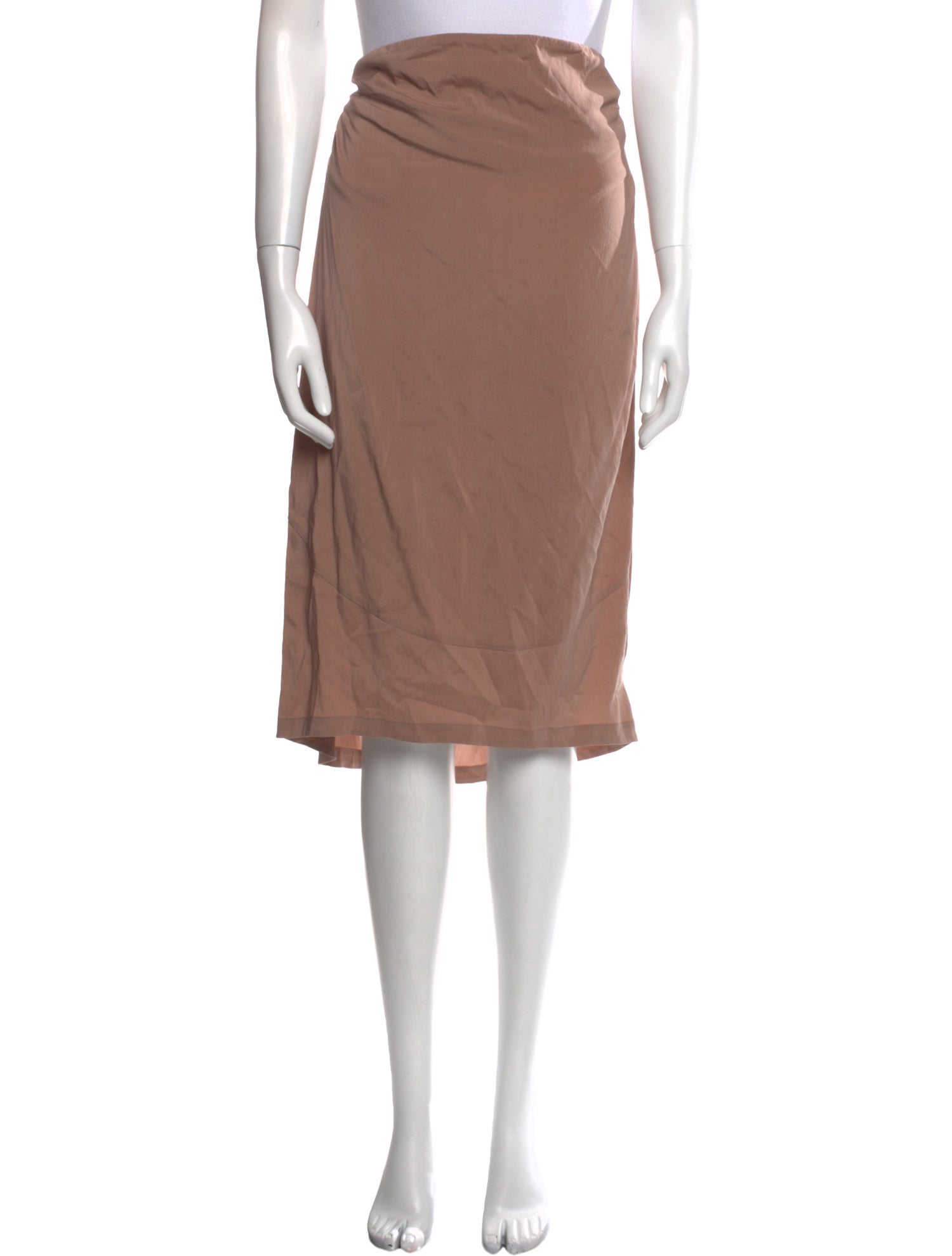 Brunello Cucinelli Silk Midi Length Skirt w/ Tags