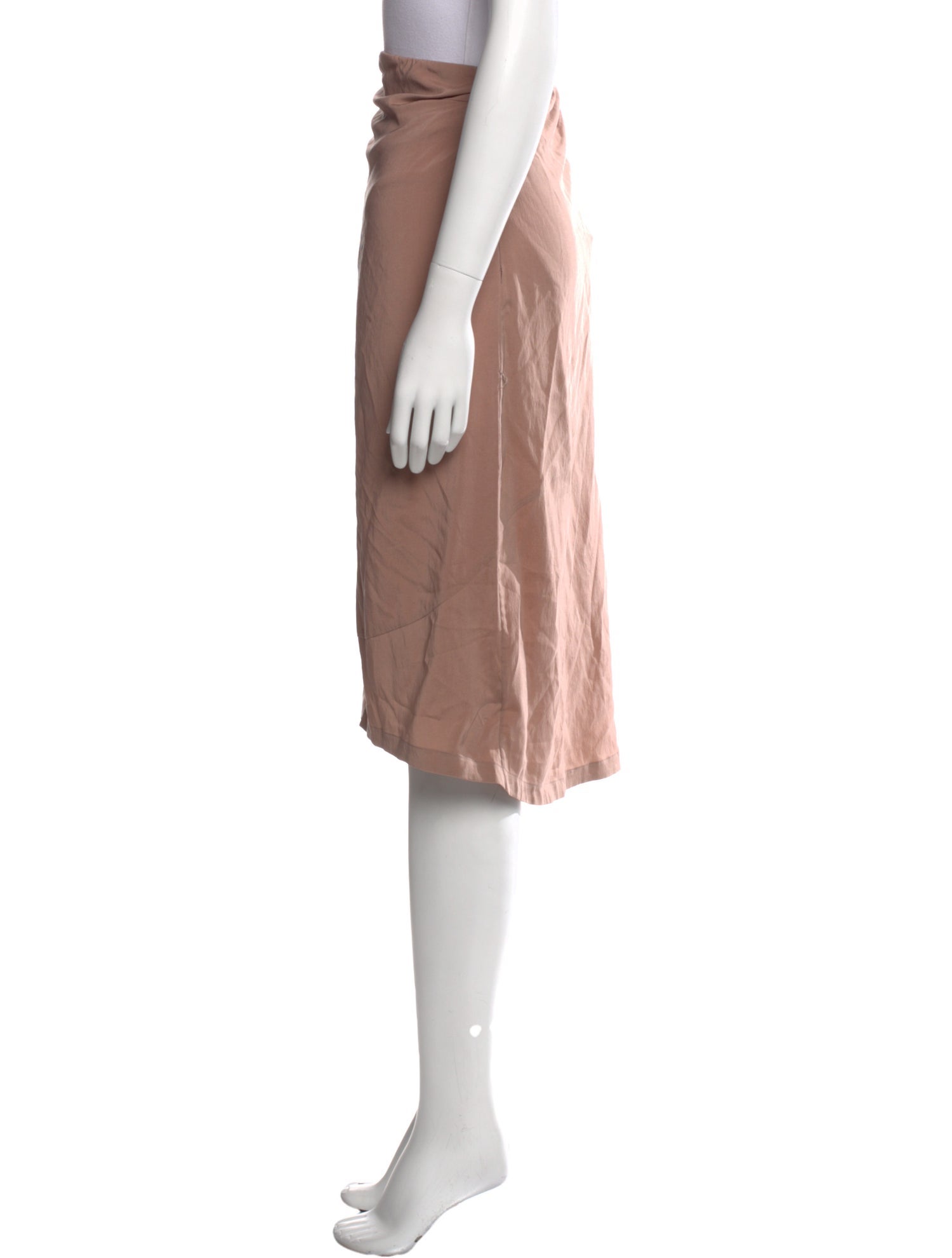 Brunello Cucinelli Silk Midi Length Skirt w/ Tags