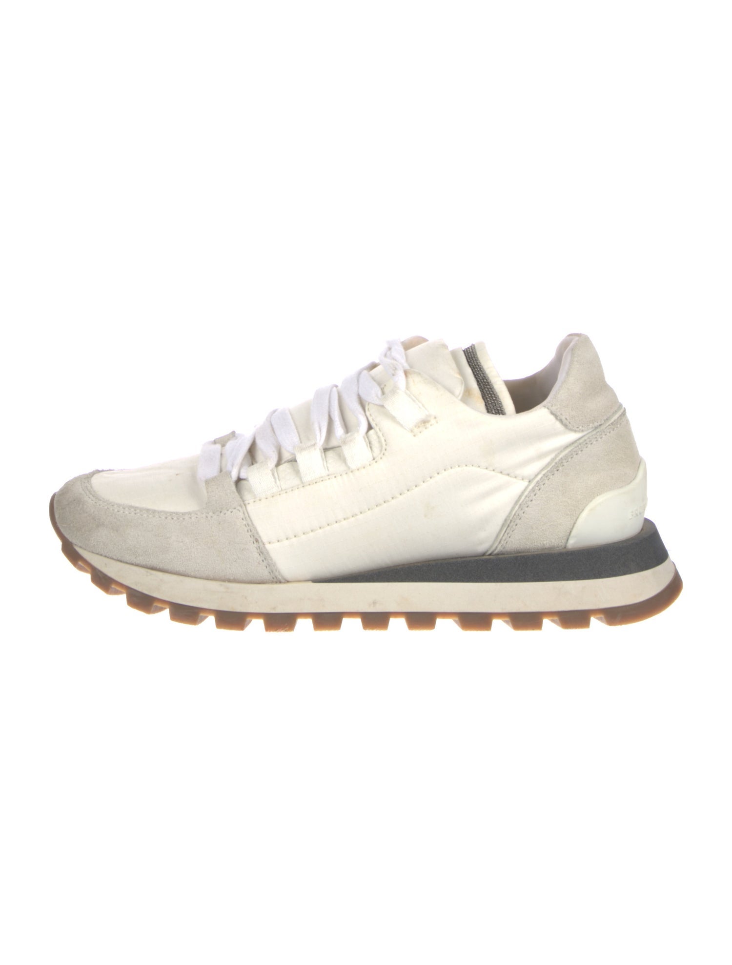 Brunello Cucinelli Monili Suede Sneakers