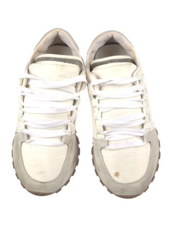 Brunello Cucinelli Monili Suede Sneakers