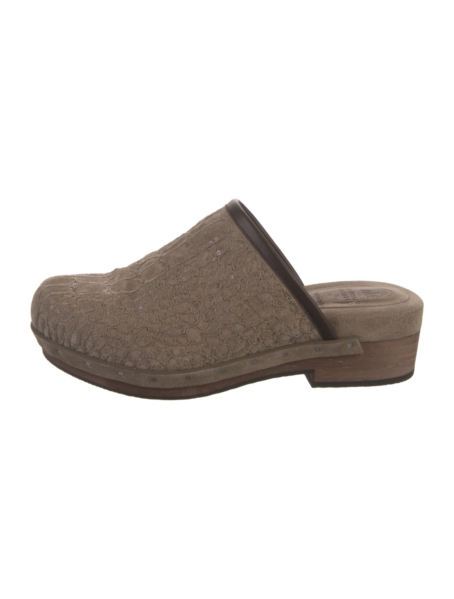 Brunello Cucinelli Suede Mules