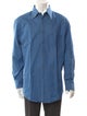 Brunello Cucinelli Monili Long Sleeve Denim Shirt