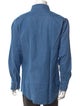 Brunello Cucinelli Monili Long Sleeve Denim Shirt