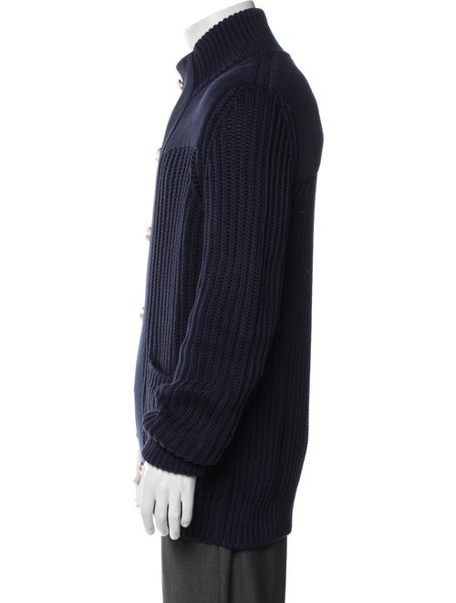 Brunello Cucinelli Mock Neck Long Sleeve Cardigan