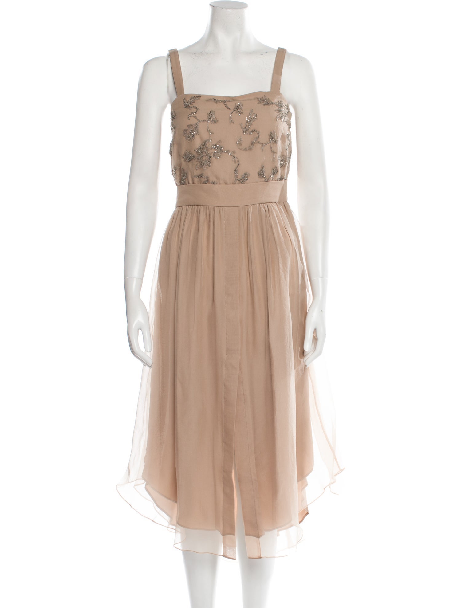 Brunello Cucinelli Silk Long Dress w/ Tags