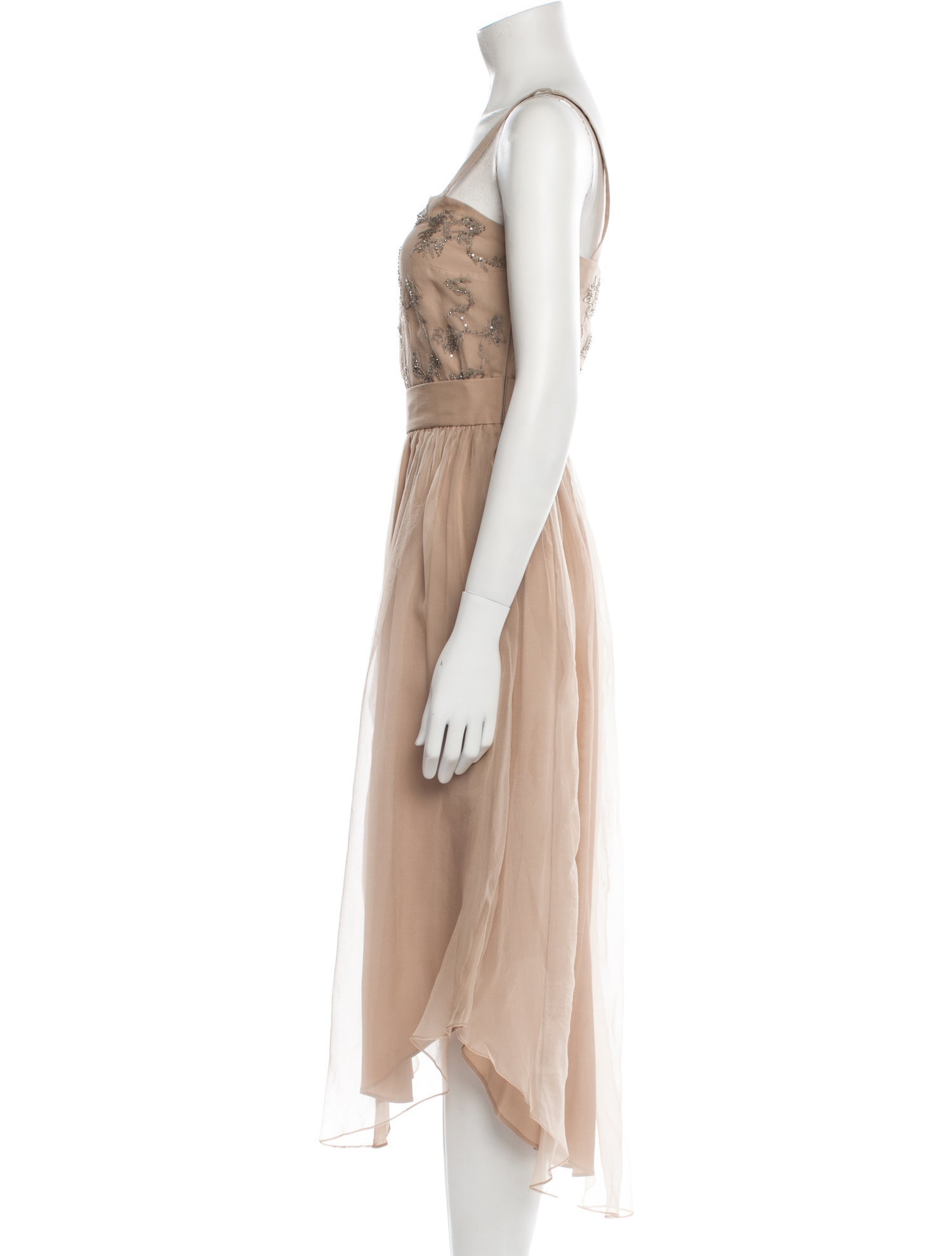 Brunello Cucinelli Silk Long Dress w/ Tags