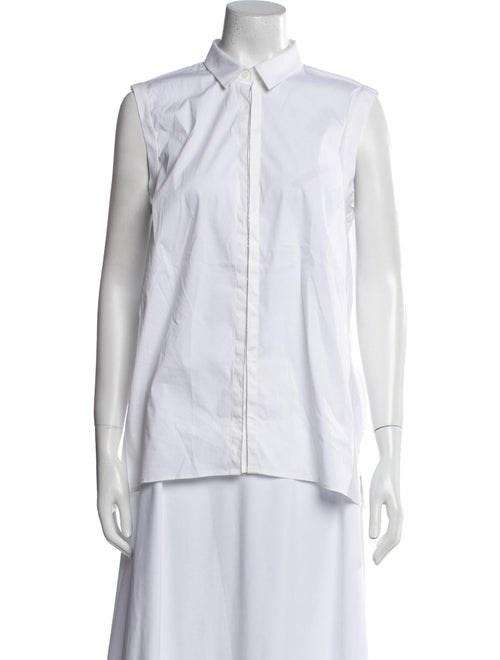 Brunello Cucinelli Sleeveless Button-Up Top