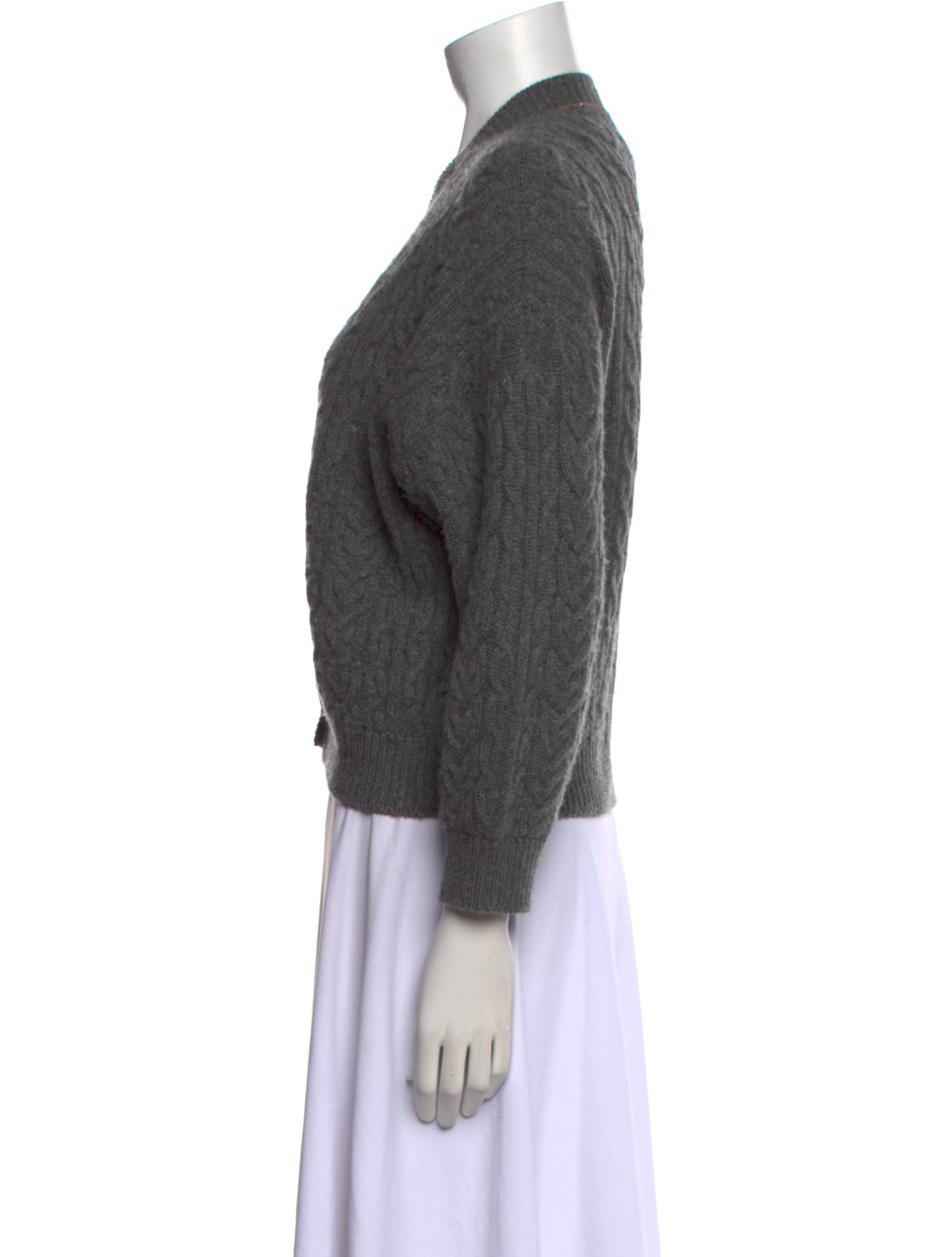 Brunello Cucinelli Cashmere V-Neck Sweater