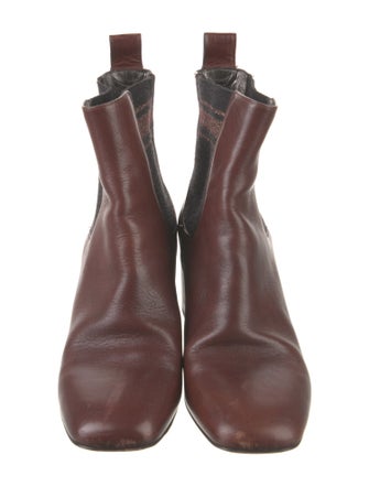 Brunello Cucinelli Leather Chelsea Boots