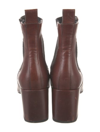 Brunello Cucinelli Leather Chelsea Boots