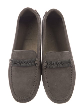 Brunello Cucinelli Suede Loafers