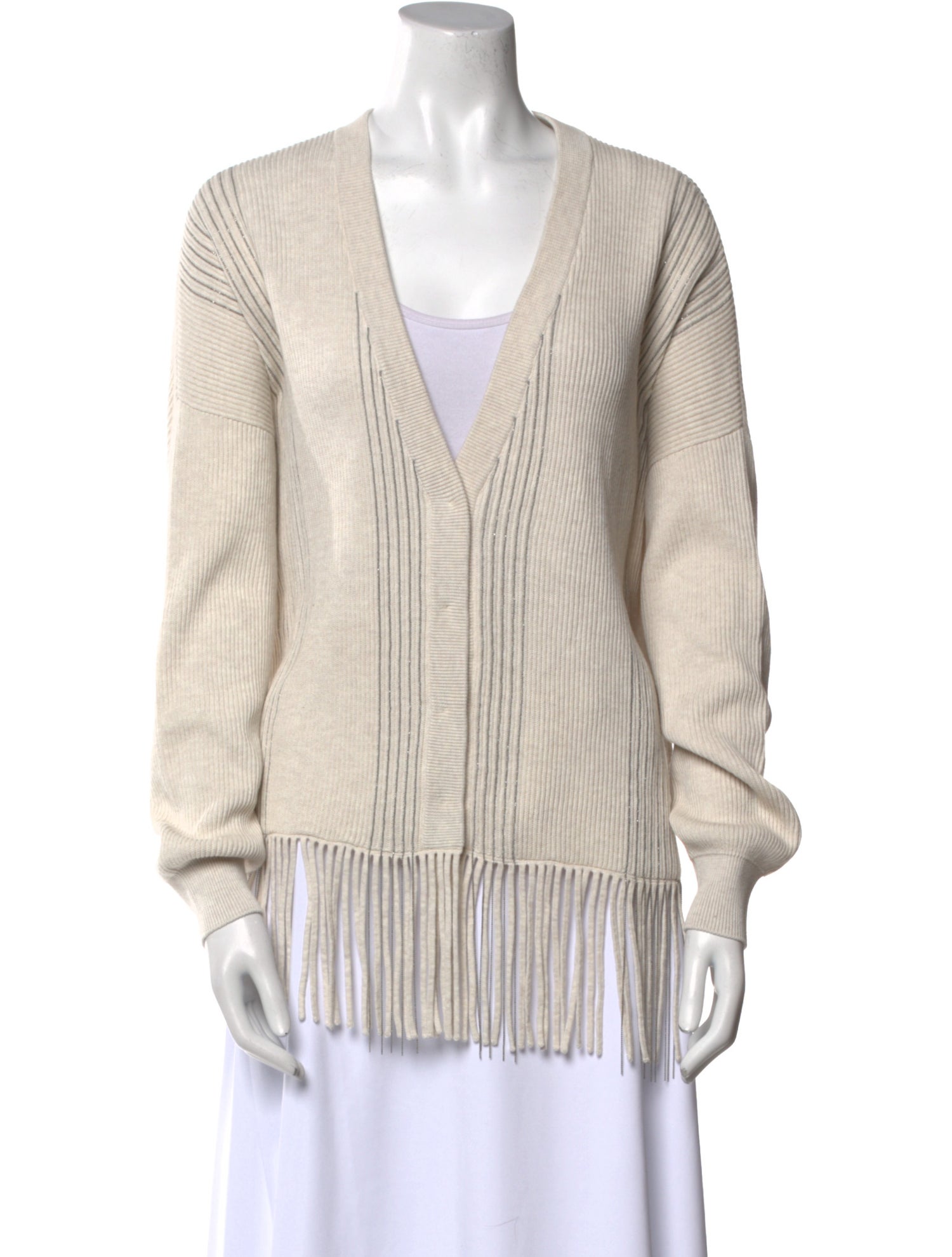Brunello Cucinelli V-Neck Sweater w/ Tags