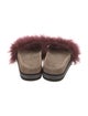 Brunello Cucinelli Monili Suede Slides