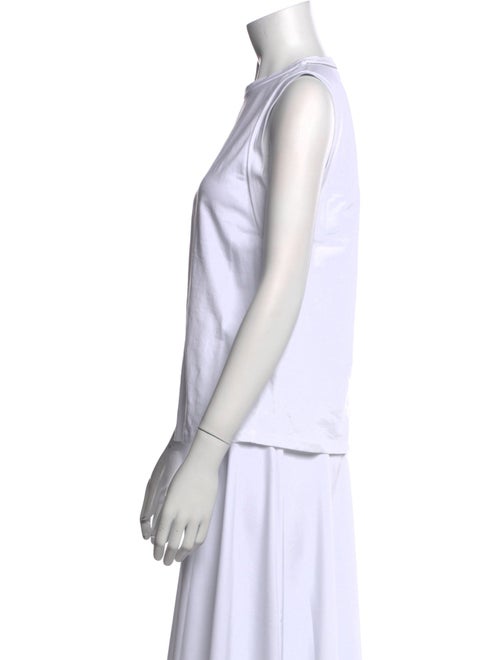 Brunello Cucinelli Crew Neck Sleeveless Top