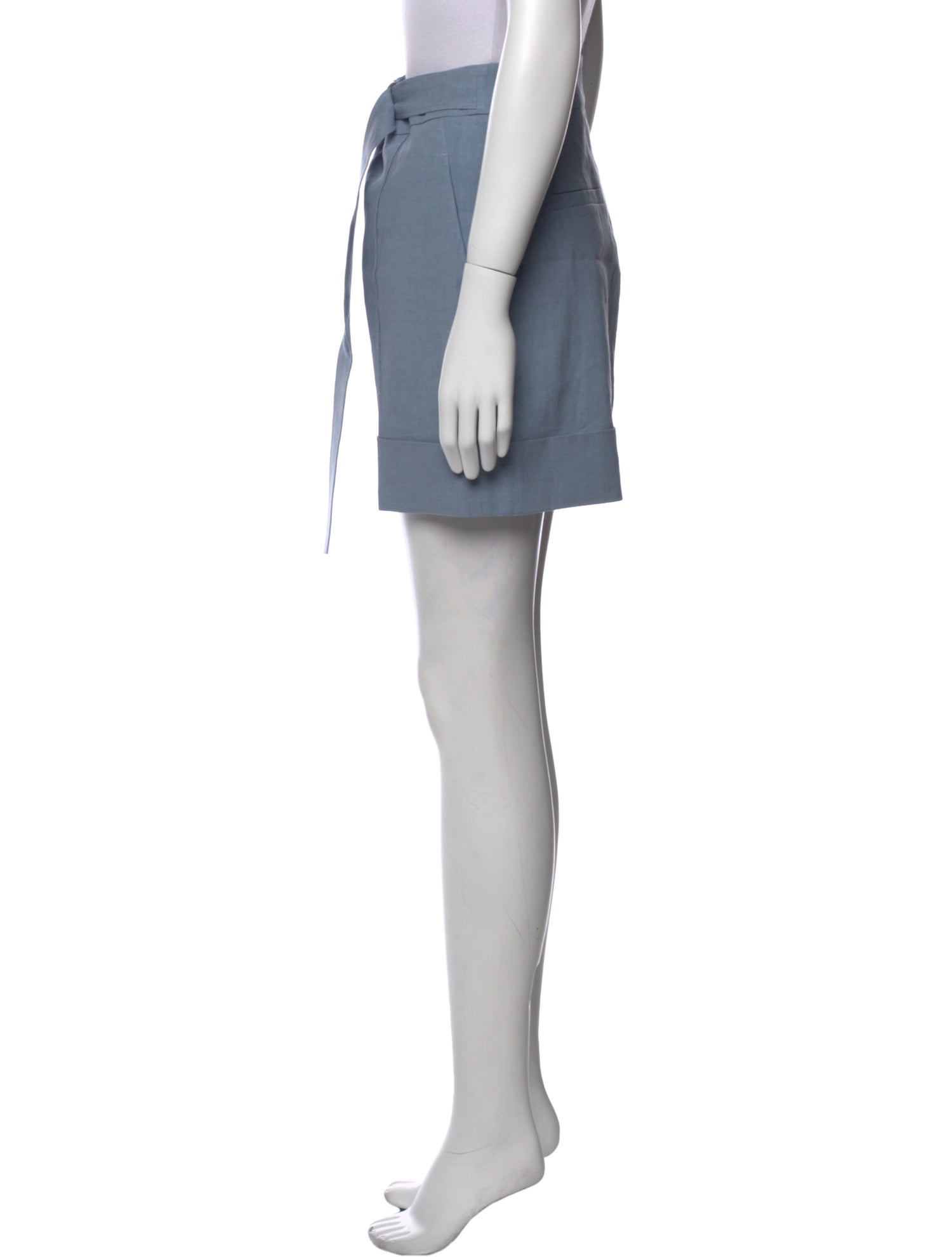 Brunello Cucinelli Linen Mini Shorts