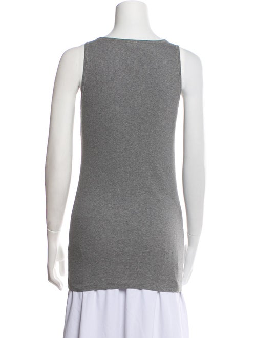 Brunello Cucinelli Scoop Neck Sleeveless Top