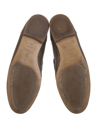 Brunello Cucinelli Suede Dress Loafers