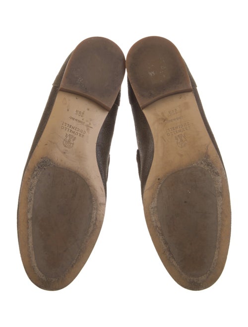 Brunello Cucinelli Suede Dress Loafers