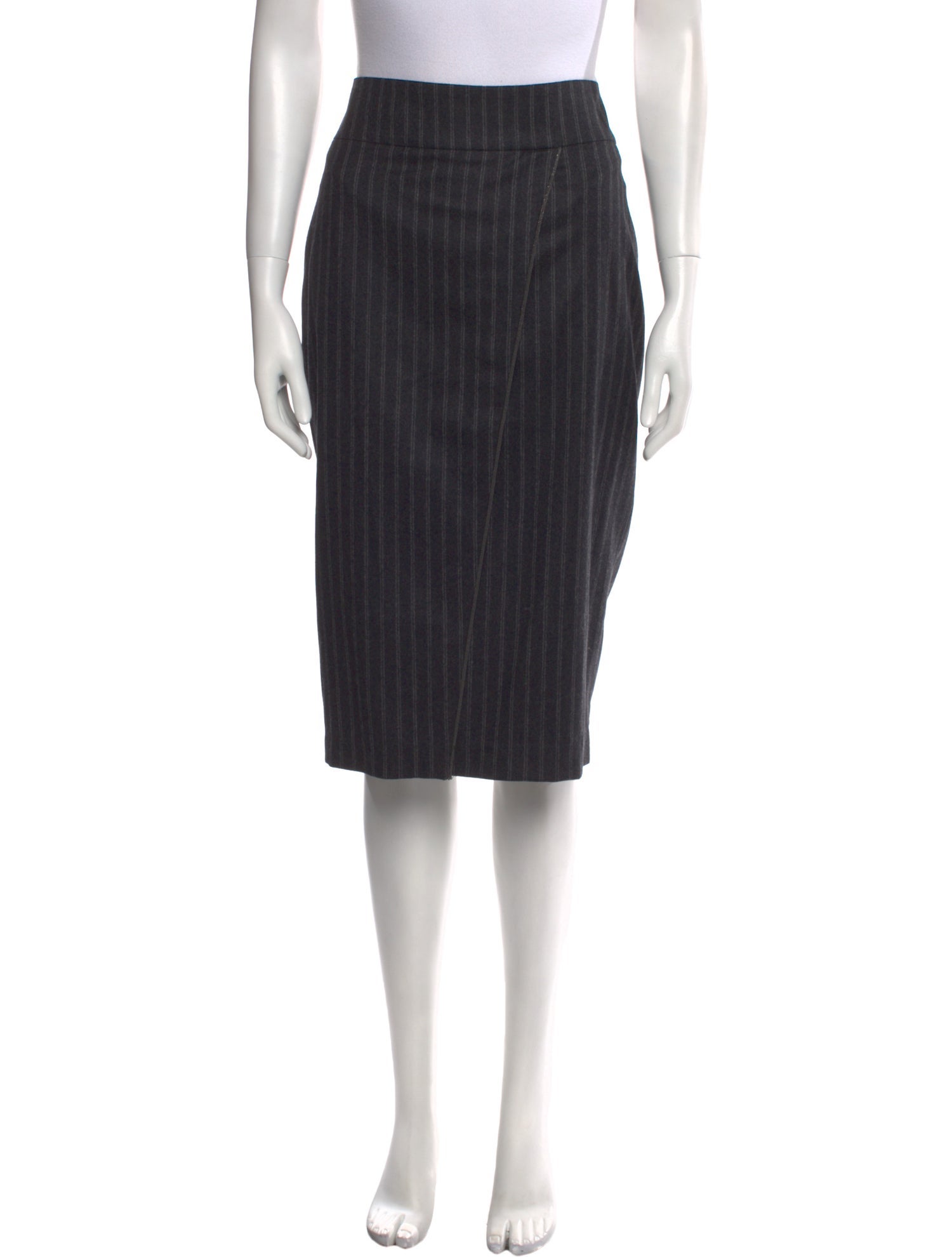 Brunello Cucinelli Wool Knee-Length Skirt