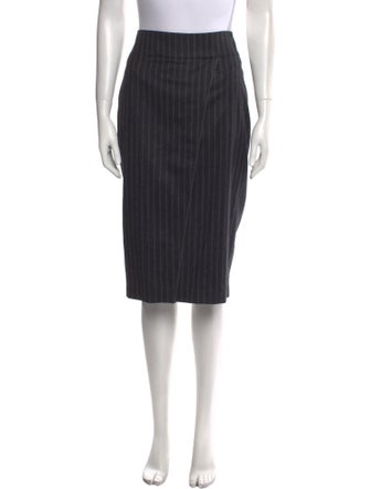 Brunello Cucinelli Wool Knee-Length Skirt