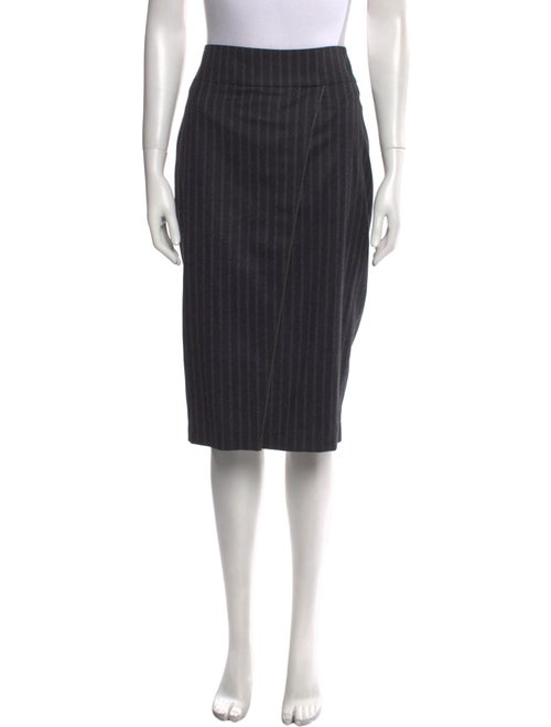 Brunello Cucinelli Wool Knee-Length Skirt