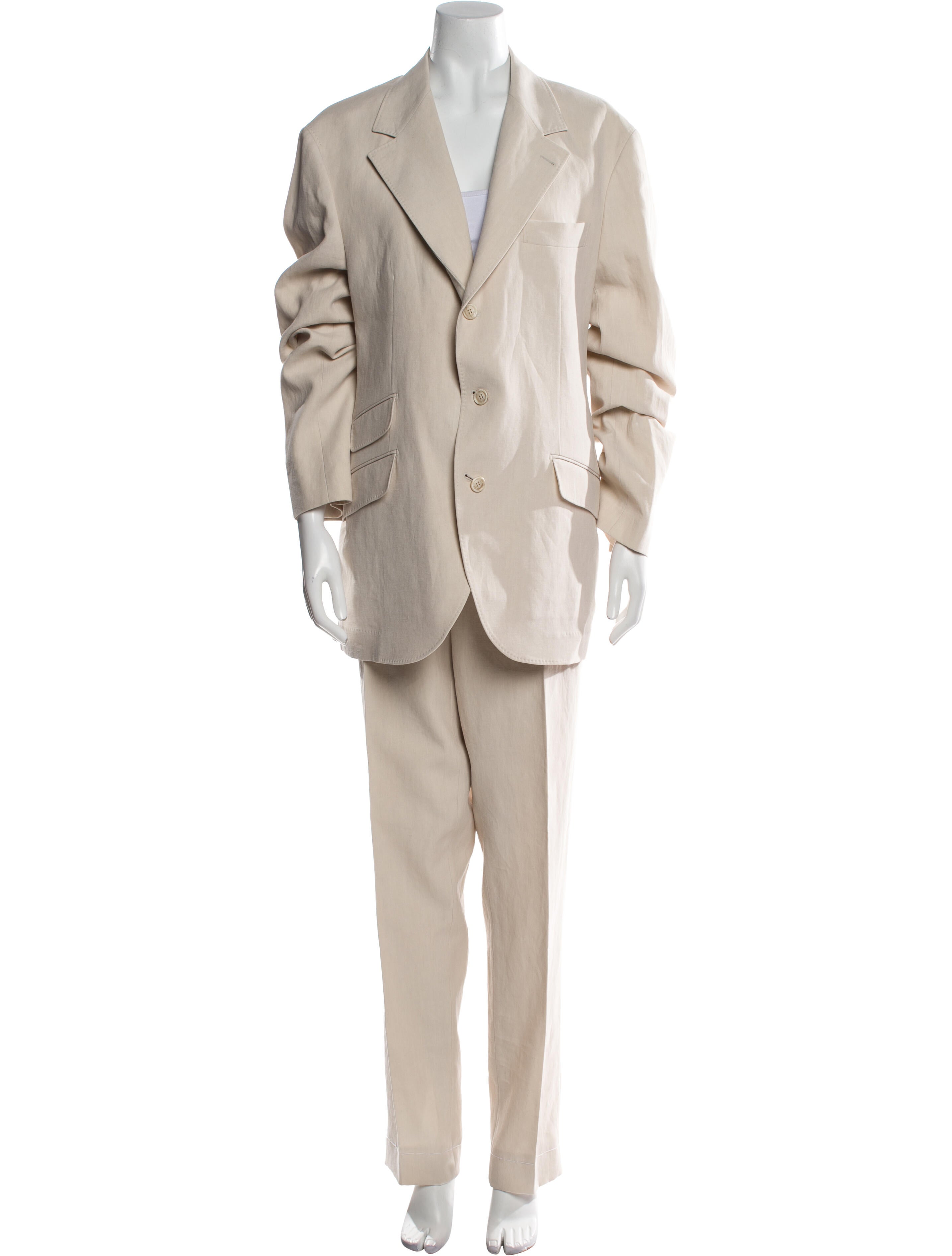 Brunello Cucinelli Linen Pantsuit w/ Tags