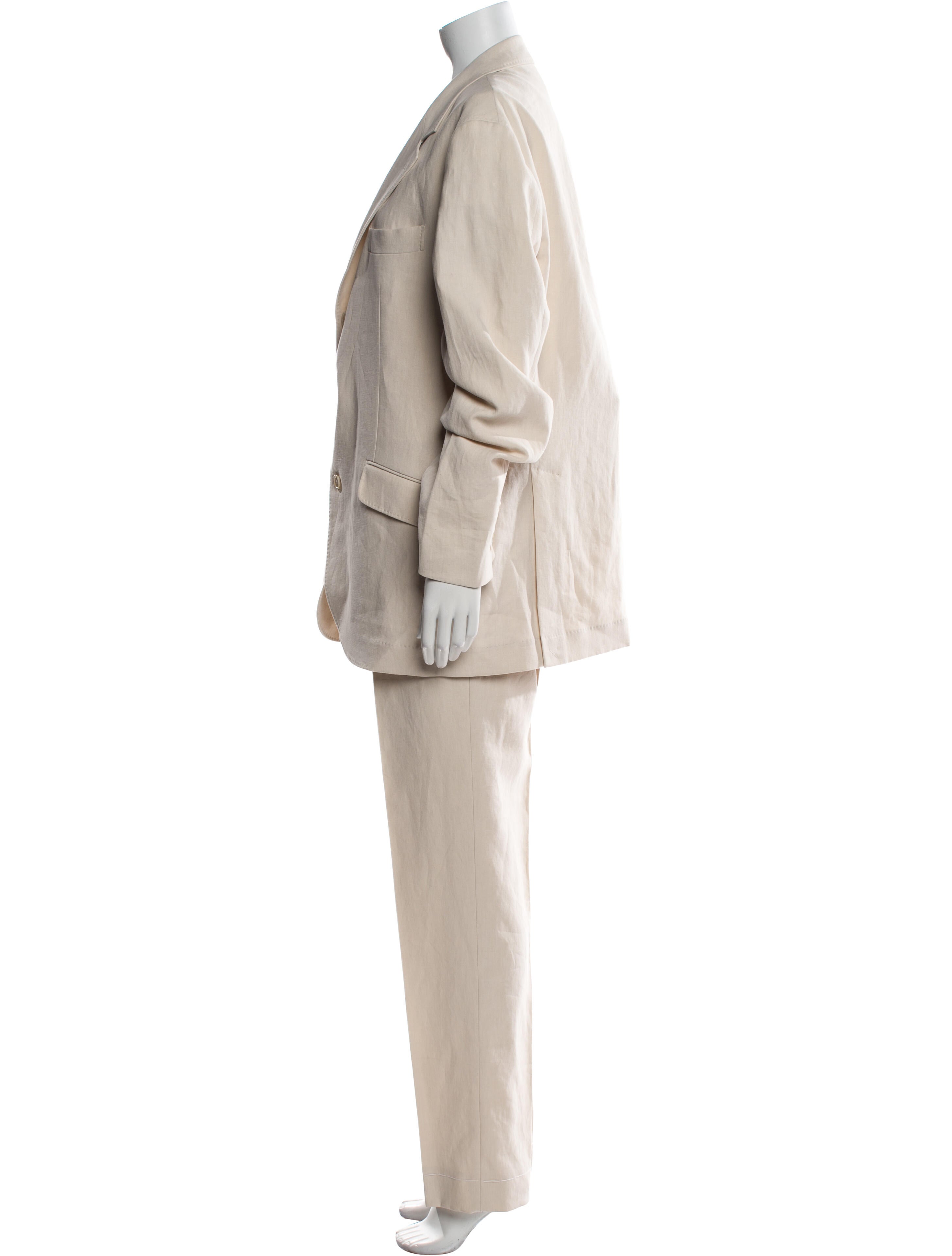 Brunello Cucinelli Linen Pantsuit w/ Tags