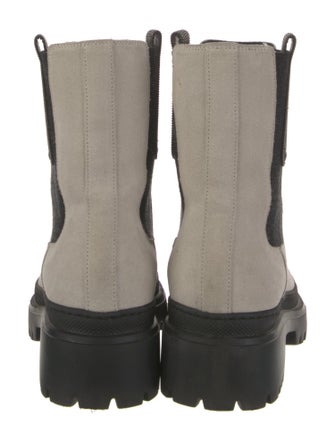 Brunello Cucinelli Monili Suede Chelsea Boots